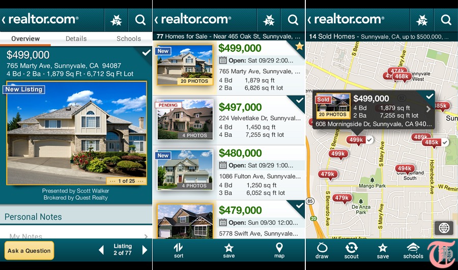 most up to date real estate app