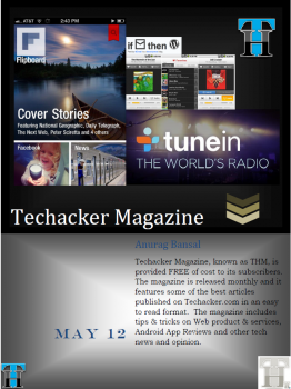 Techacker Magazine (THM) – May 2012 Edition is out! Get it here.