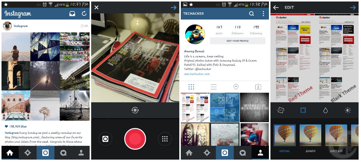 instagram iphone style for android apk