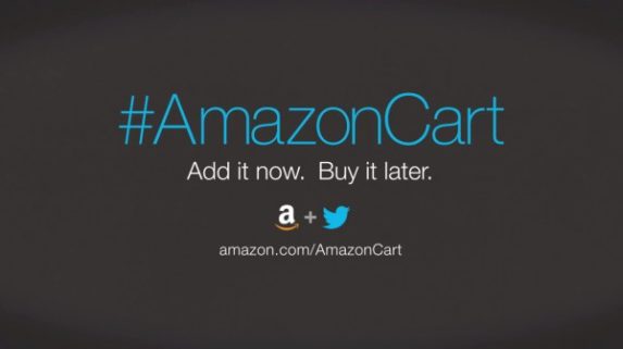 Shop on Amazon using Twitter with hashtag #AmazonCart