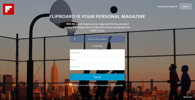 Flipboard launches on the Web – Yes, Finally!